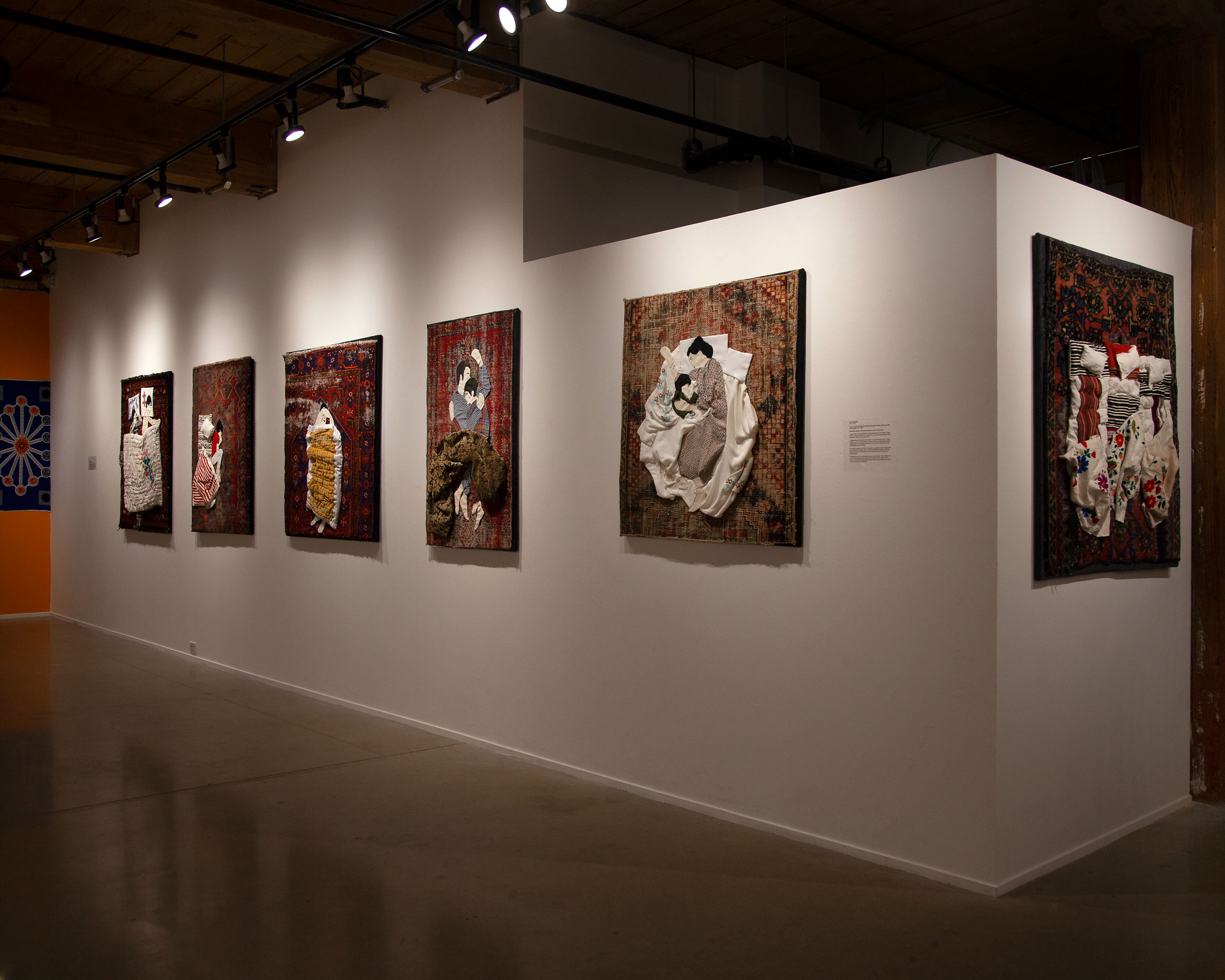 Textile Narratives, installation view 1